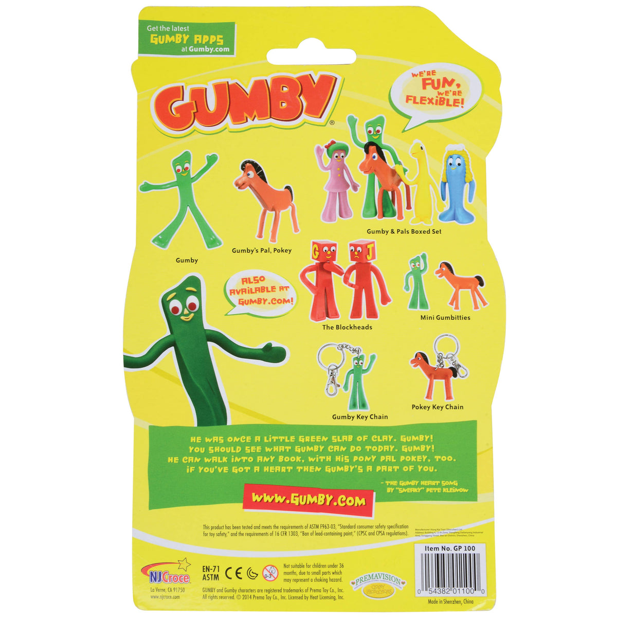 Gumby Classic Bendable Figurine