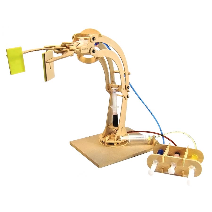 Robotic Arm Kit | 
Wooden Engineering Model Building Kit